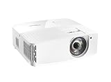 Optoma UHD35STx Short Throw True 4K UHD Gaming and Home Entertainment Projector 3,600 Lumens 240Hz Refresh Rate and Ultra-Low 4ms Response Time